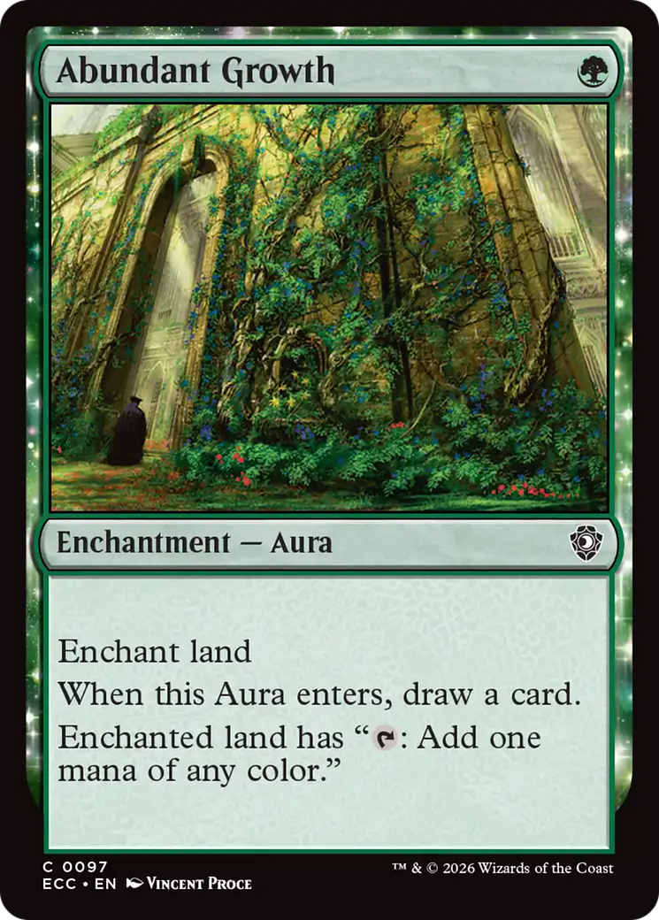 Abundant Growth [Lorwyn Eclipsed Commander] - Destination Retro