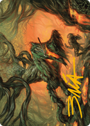 Stump Stomp Art Card (Gold-Stamped Signature) [Modern Horizons 3 Art Series] - Destination Retro