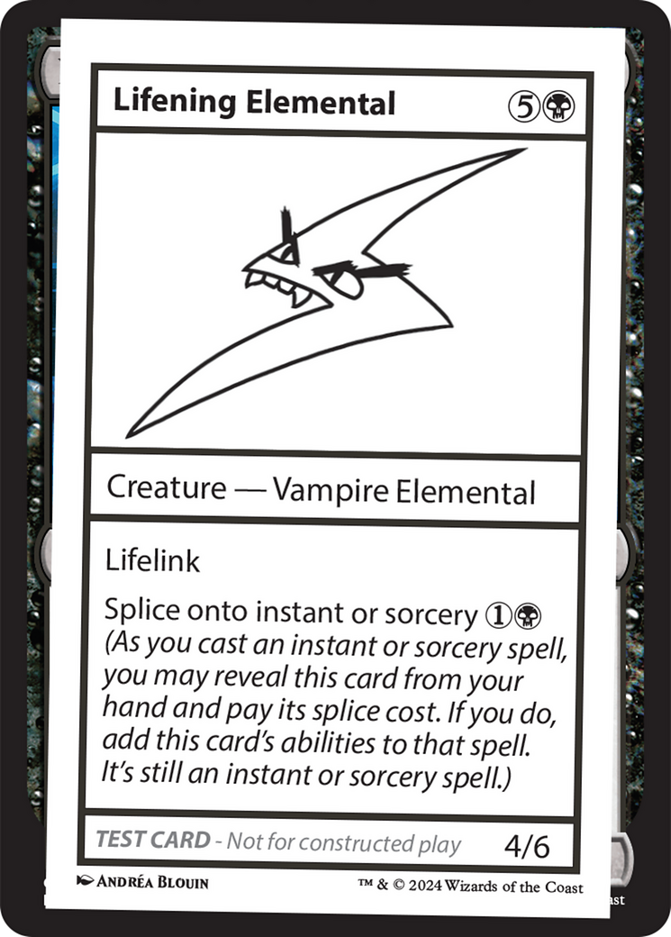 Lifening Elemental [Mystery Booster 2 Playtest Cards] - Destination Retro