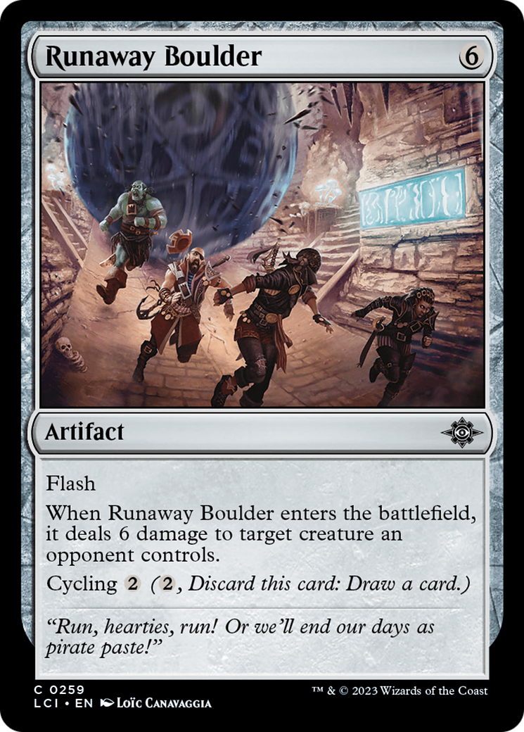 Runaway Boulder [The Lost Caverns of Ixalan] - Destination Retro
