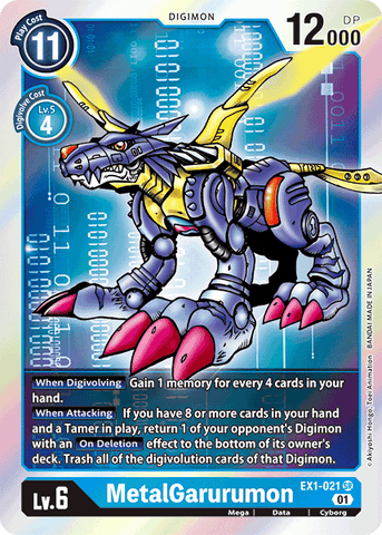 MetalGarurumon [EX1-021] [Classic Collection] - Destination Retro