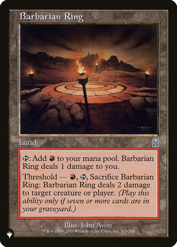 Barbarian Ring [The List] - Destination Retro