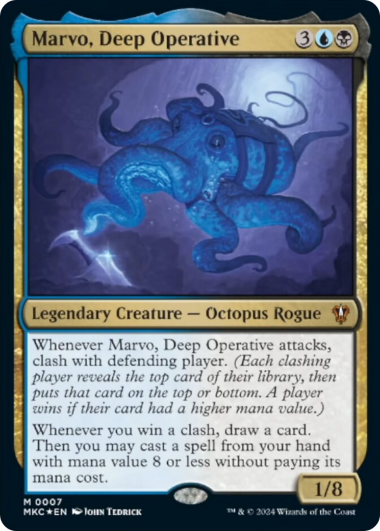 Marvo, Deep Operative [Murders at Karlov Manor Commander] - Destination Retro