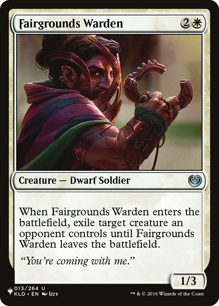 Fairgrounds Warden [The List] - Destination Retro