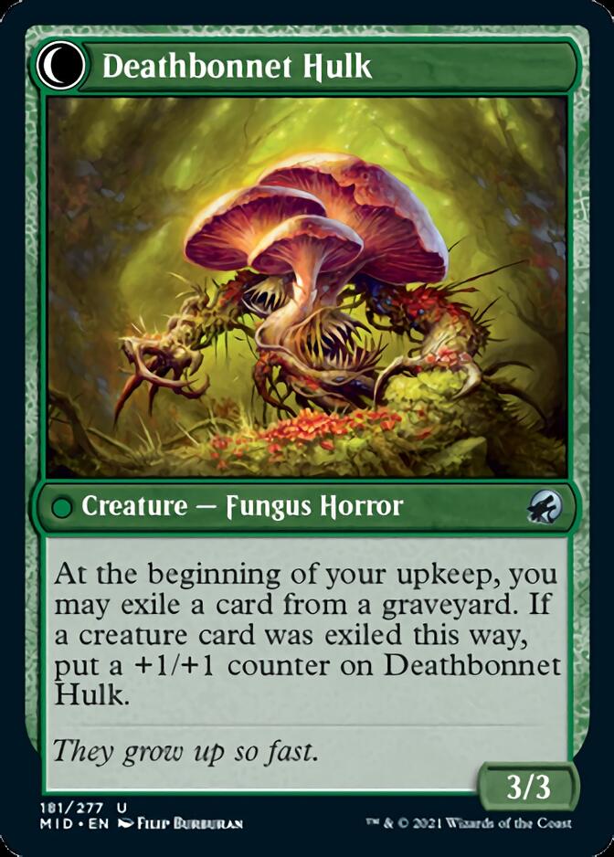 Deathbonnet Sprout // Deathbonnet Hulk [Innistrad: Midnight Hunt] - Destination Retro
