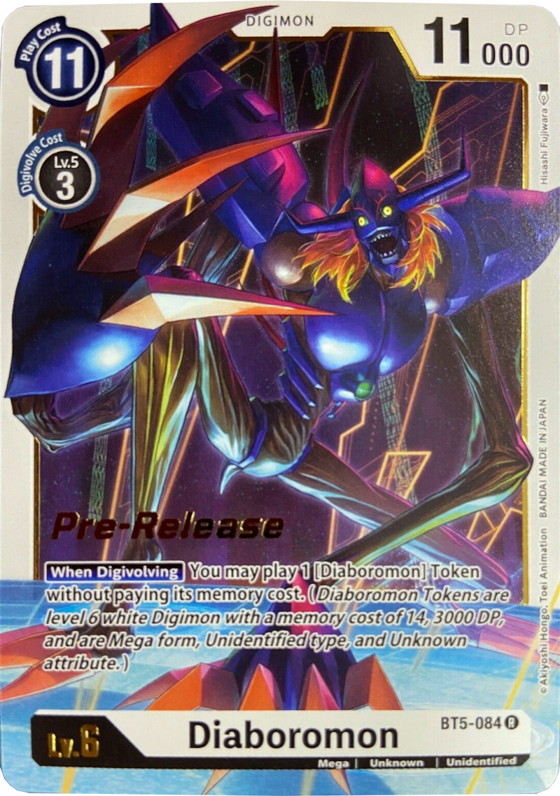 Diaboromon [BT5-084] [Battle of Omni Pre-Release Promos] - Destination Retro
