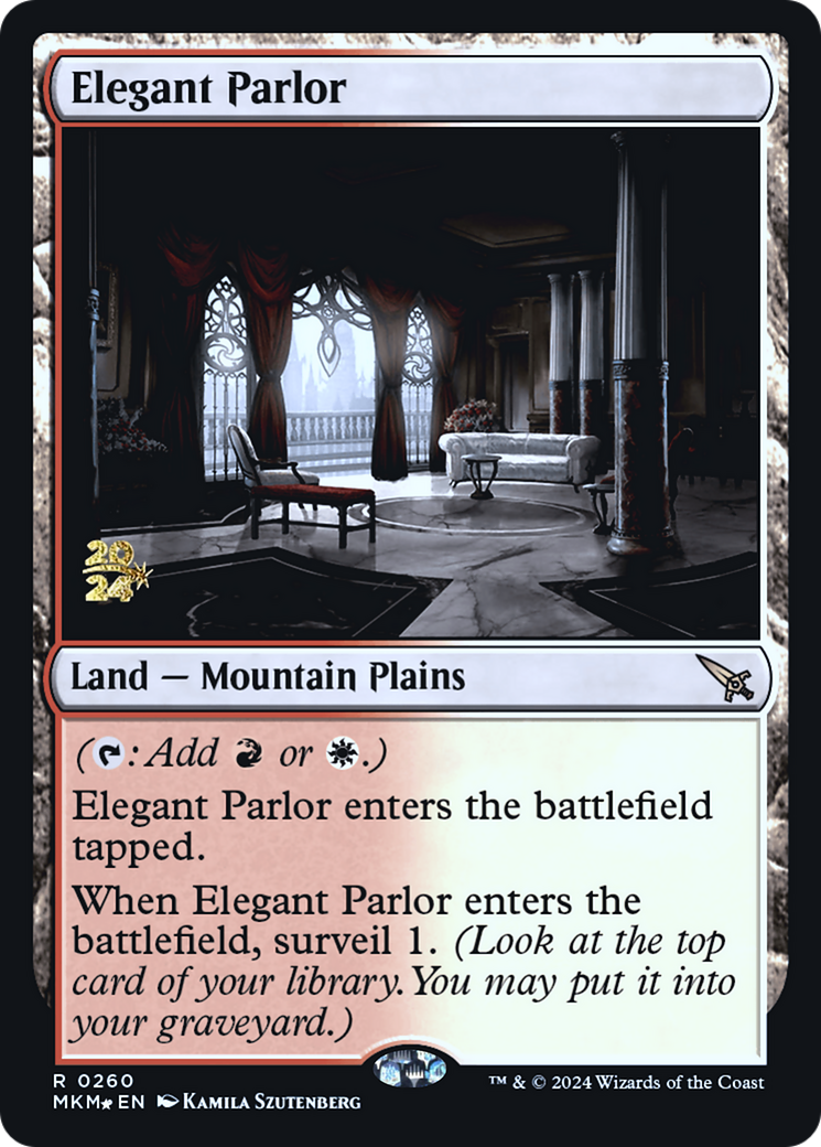 Elegant Parlor [Murders at Karlov Manor Prerelease Promos] - Destination Retro