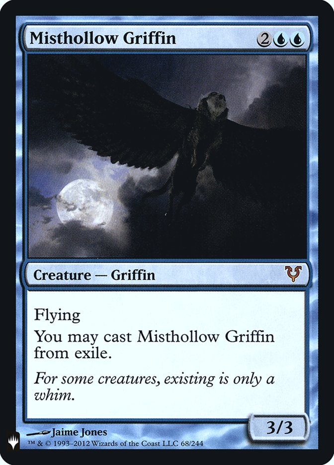 Misthollow Griffin [Mystery Booster] - Destination Retro