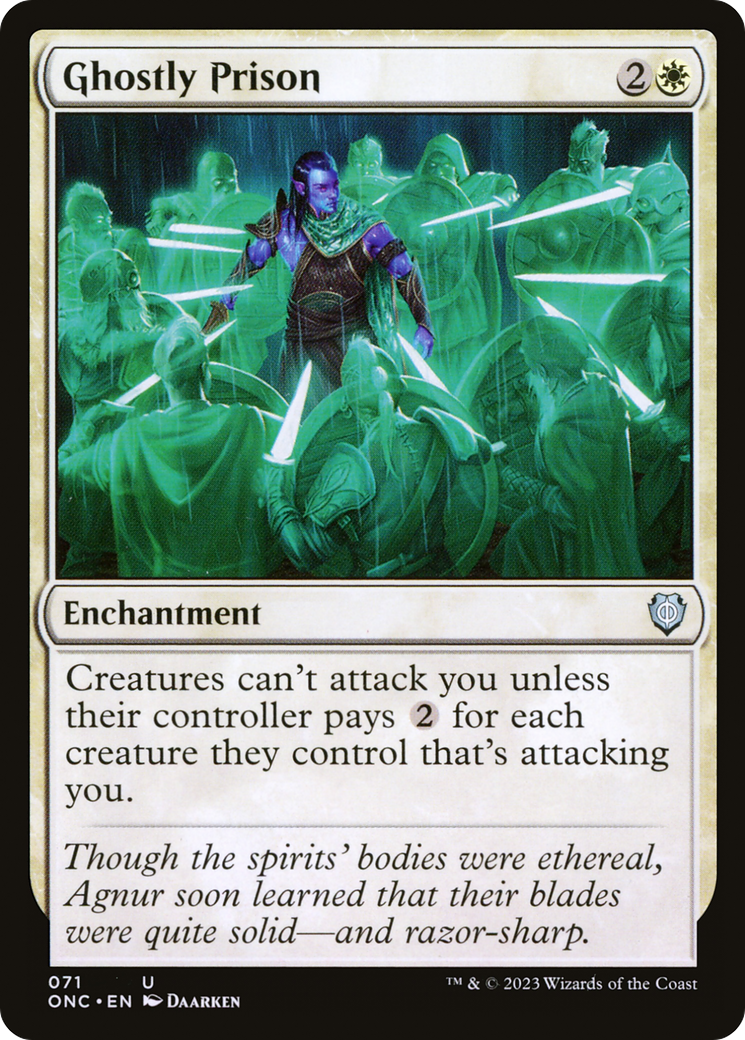 Ghostly Prison [Phyrexia: All Will Be One Commander] - Destination Retro