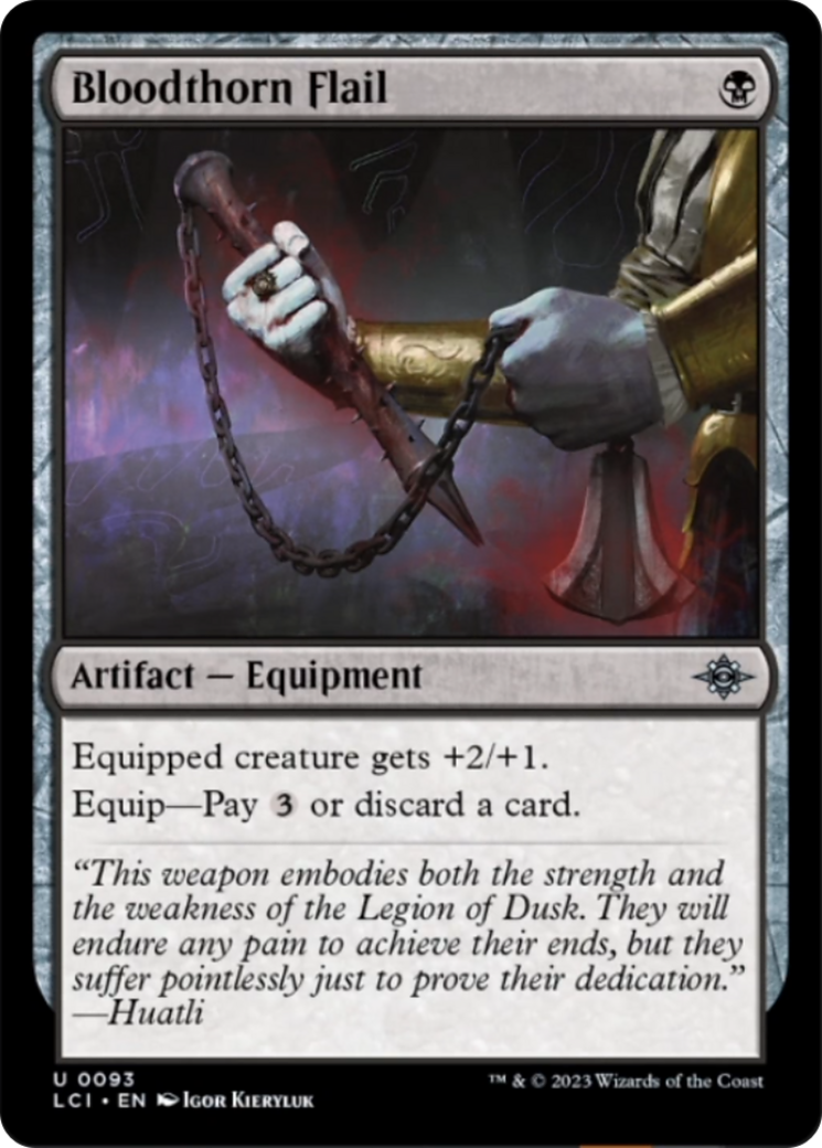 Bloodthorn Flail [The Lost Caverns of Ixalan] - Destination Retro