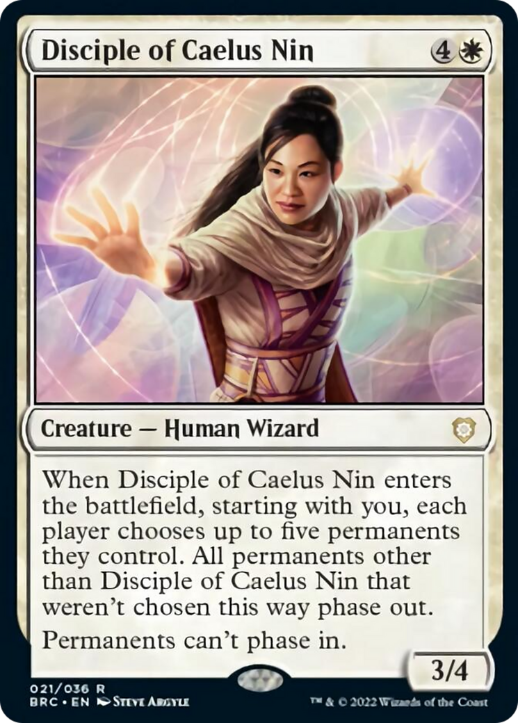 Disciple of Caelus Nin [The Brothers' War Commander] - Destination Retro