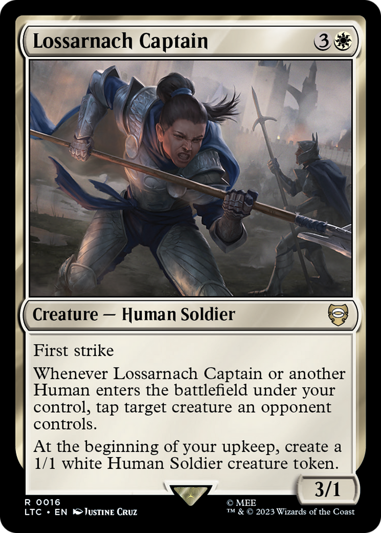 Lossarnach Captain [The Lord of the Rings: Tales of Middle-Earth Commander] - Destination Retro