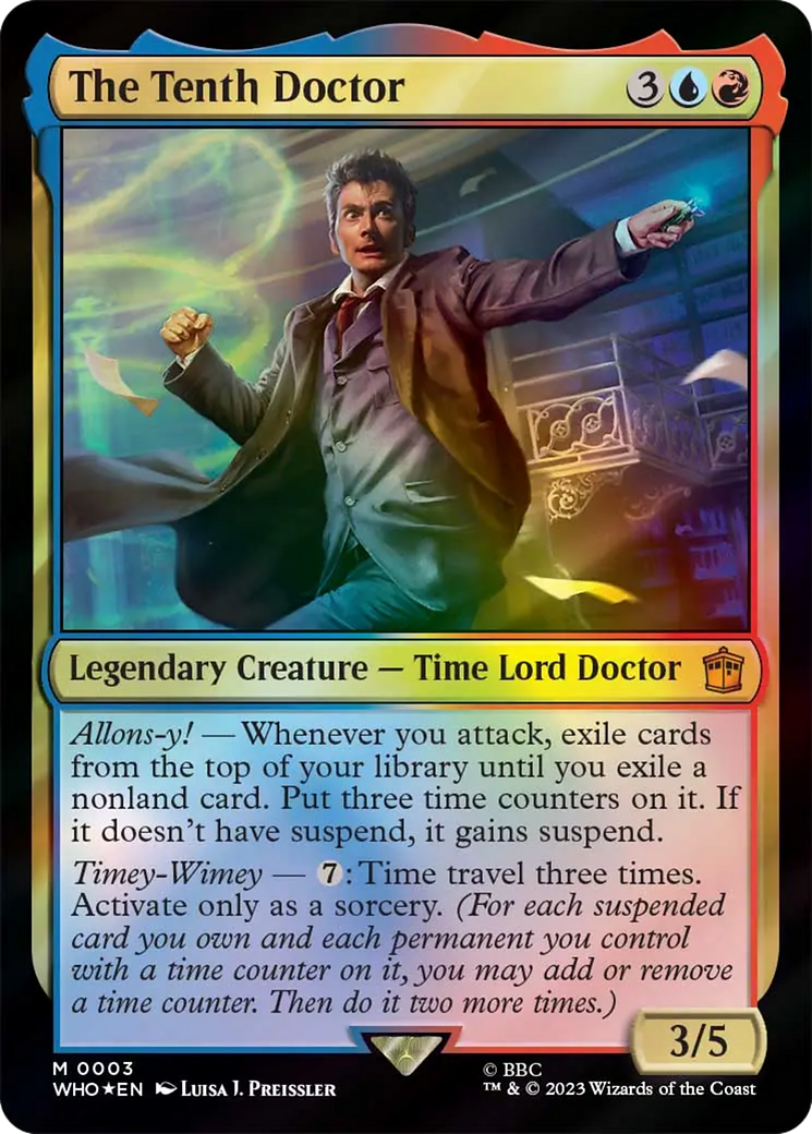 The Tenth Doctor [Doctor Who] - Destination Retro