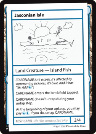 Jasconian Isle (2021 Edition) [Mystery Booster Playtest Cards] - Destination Retro