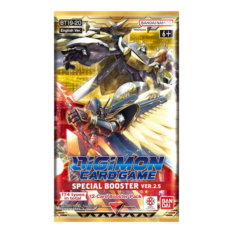 DIGIMON CARD GAME - VERSION 2.5 - BOOSTER PACK