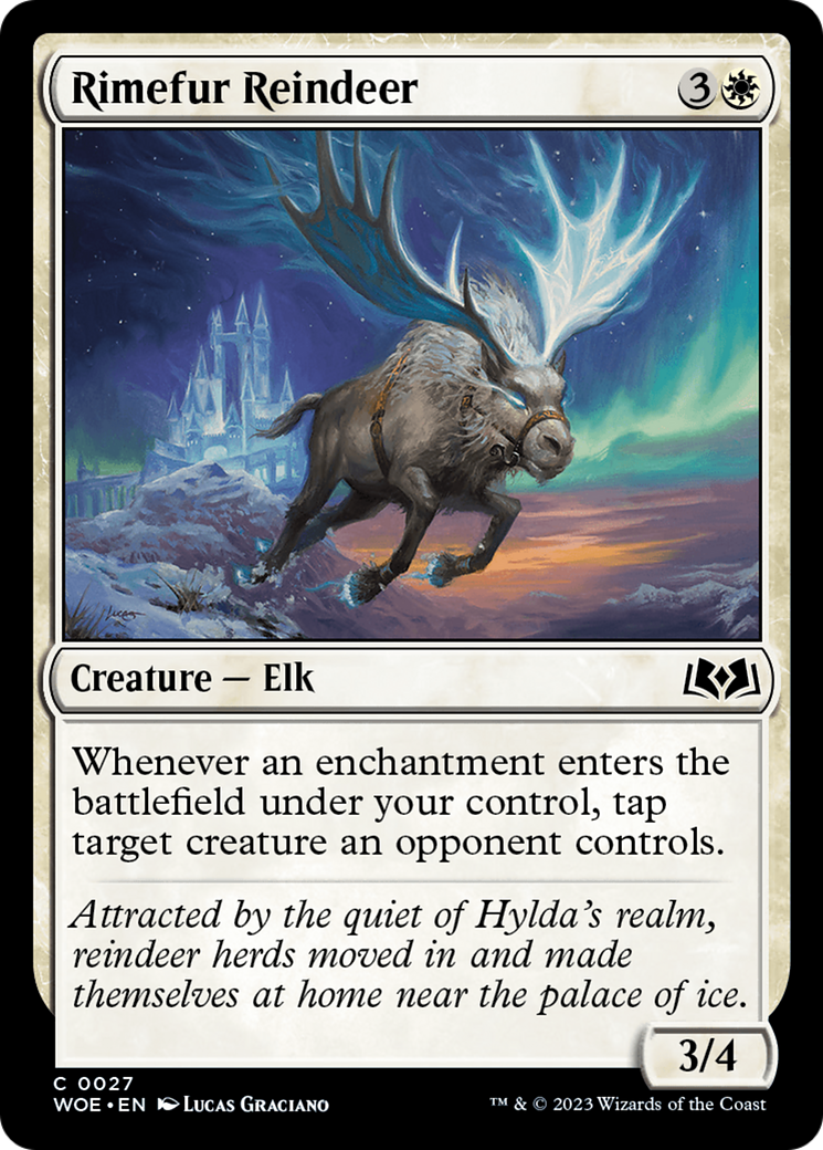 Rimefur Reindeer [Wilds of Eldraine] - Destination Retro