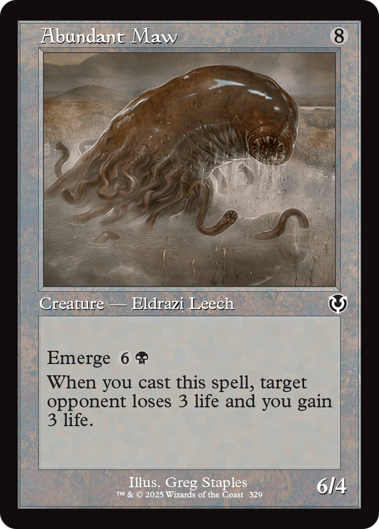 Abundant Maw (Retro Frame) [Innistrad Remastered] - Destination Retro