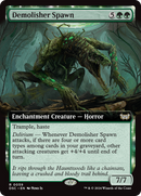 Demolisher Spawn (Extended Art) [Duskmourn: House of Horror Commander] - Destination Retro