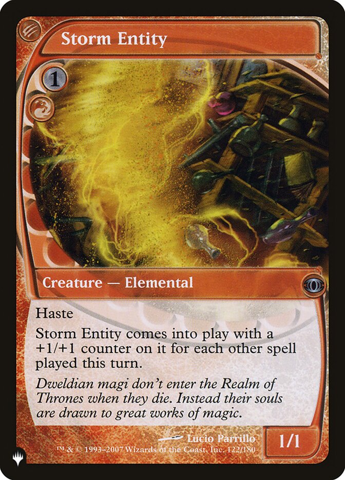 Storm Entity [The List] - Destination Retro