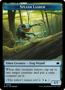 Rabbit // Splash Lasher Double-Sided Token [Bloomburrow Tokens] - Destination Retro