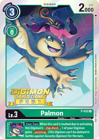 Palmon [P-032] (Digimon Card Game Fest 2022) [Promotional Cards] - Destination Retro