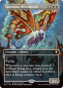 Luminous Broodmoth (Borderless) [Bloomburrow Commander] - Destination Retro