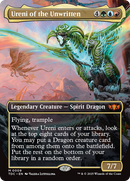 Ureni of the Unwritten (Borderless) [Tarkir: Dragonstorm Commander] - Destination Retro