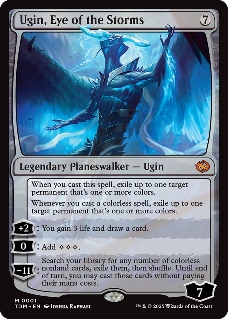 Ugin, Eye of the Storms [Tarkir: Dragonstorm] - Destination Retro