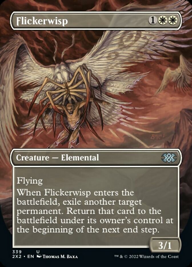 Flickerwisp (Borderless Alternate Art) [Double Masters 2022] - Destination Retro