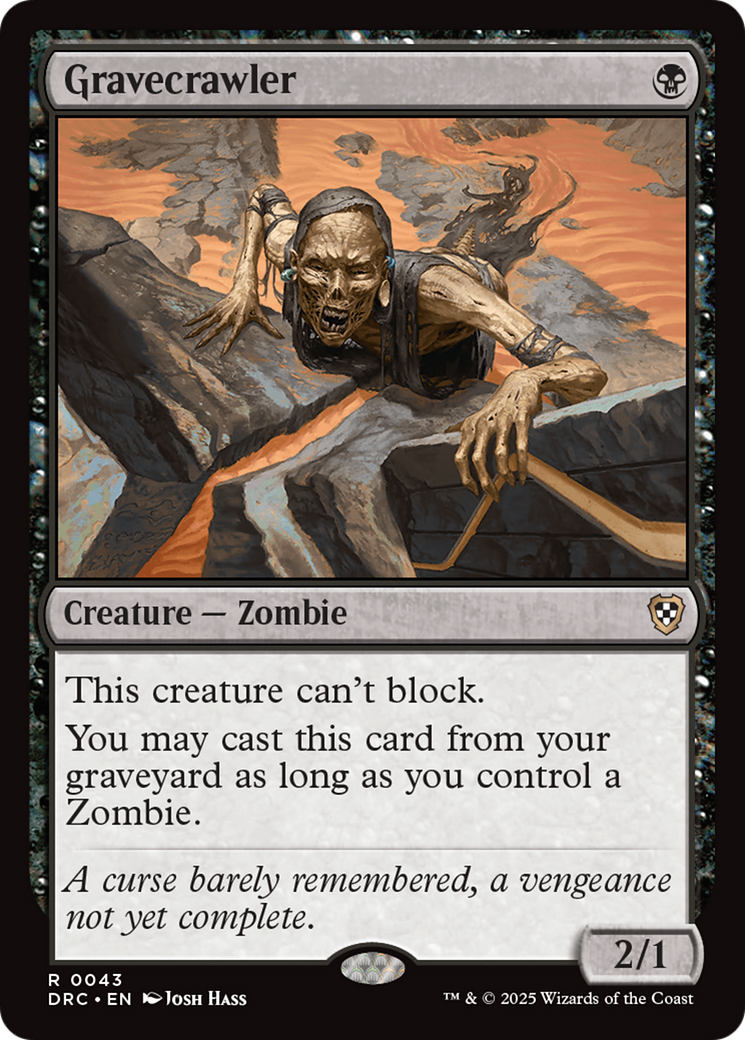 Gravecrawler [Aetherdrift Commander] - Destination Retro