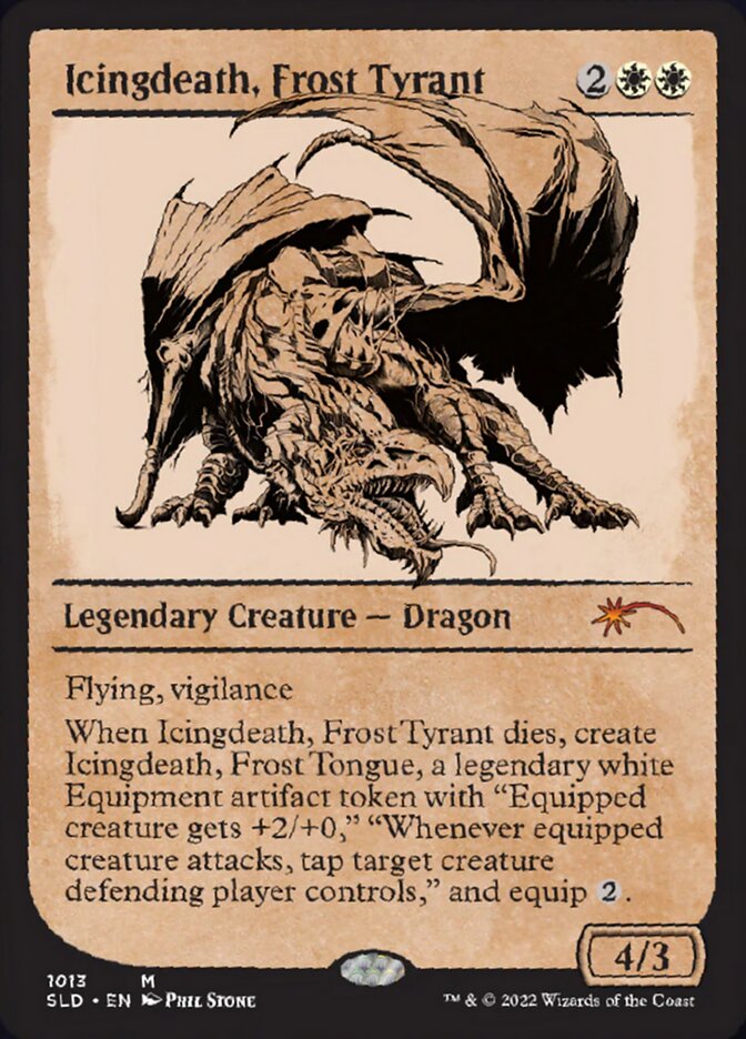 Icingdeath, Frost Tyrant (Showcase) [Secret Lair Drop Series] - Destination Retro