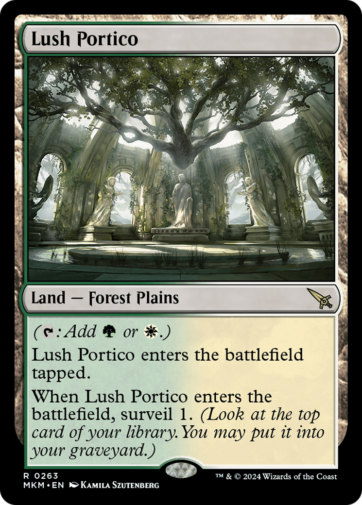 Lush Portico [Murders at Karlov Manor] - Destination Retro