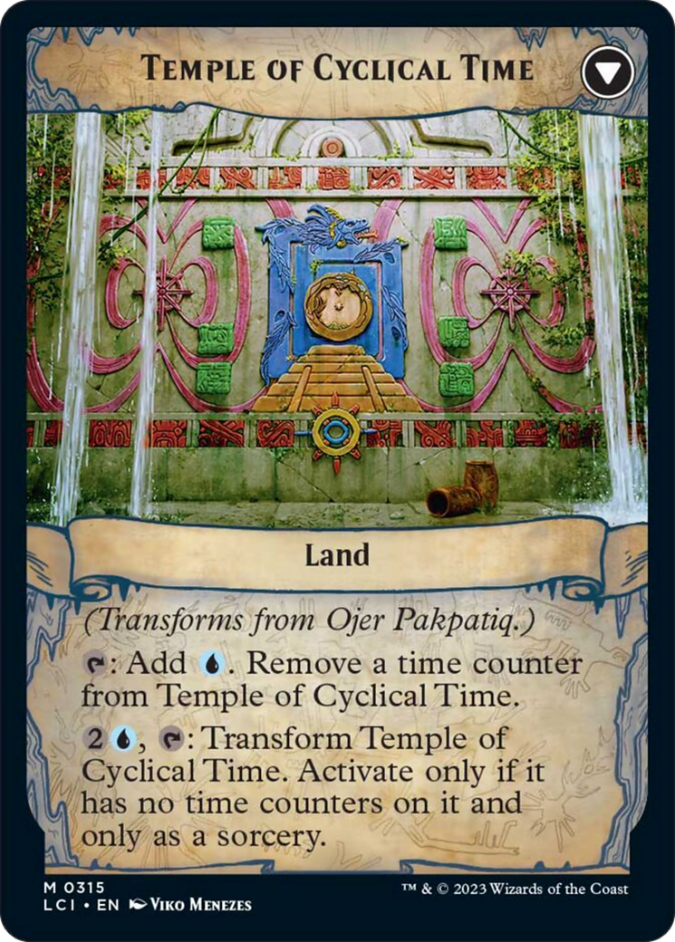 Ojer Pakpatiq, Deepest Epoch // Temple of Cyclical Time (Showcase) [The Lost Caverns of Ixalan] - Destination Retro