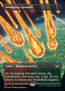 Stomping Ground (Borderless) (Galaxy Foil) [Unfinity] - Destination Retro