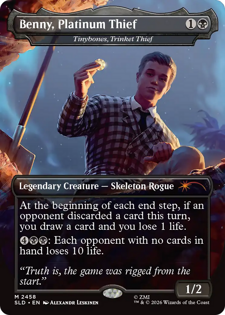Benny, Platinum Thief - Tinybones, Trinket Thief [Secret Lair Drop Series] - Destination Retro