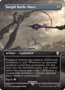 Nazgul Battle-Mace (Borderless) (Surge Foil) [The Lord of the Rings: Tales of Middle-Earth Commander] - Destination Retro