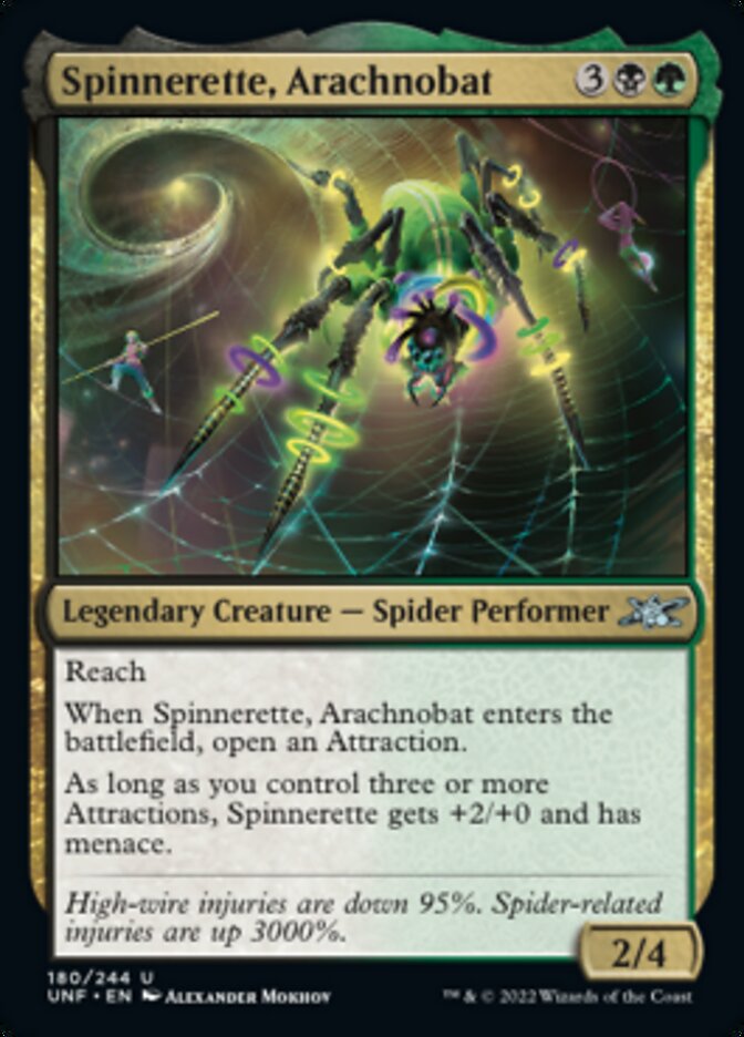 Spinnerette, Arachnobat [Unfinity] - Destination Retro