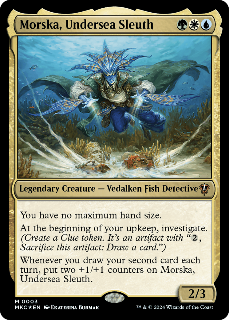 Morska, Undersea Sleuth [Murders at Karlov Manor Commander] - Destination Retro