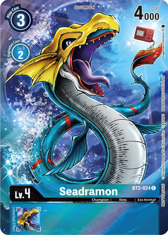 Seadramon [BT2-024] (25th Special Memorial Pack) [Release Special Booster Promos] - Destination Retro