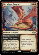 Decadent Dragon // Expensive Taste (Showcase) [Wilds of Eldraine] - Destination Retro
