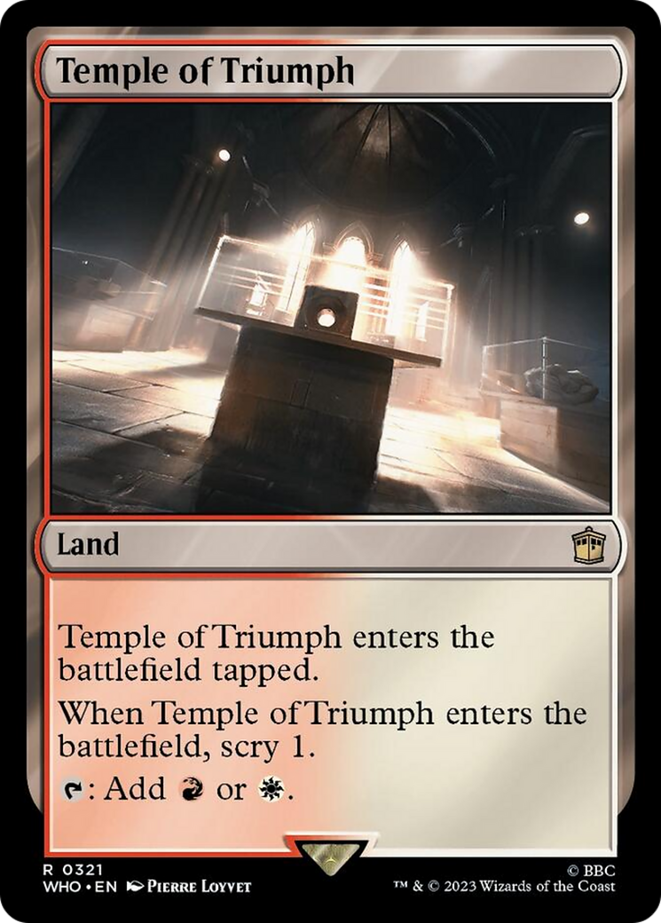 Temple of Triumph [Doctor Who] - Destination Retro