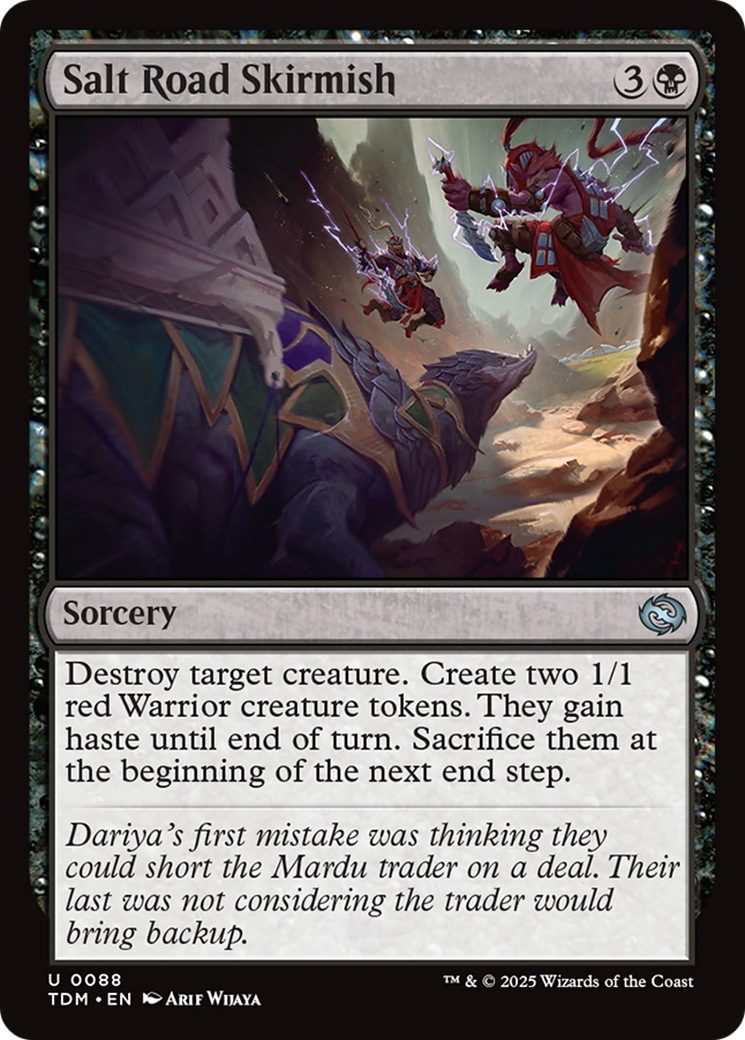 Salt Road Skirmish [Tarkir: Dragonstorm] - Destination Retro