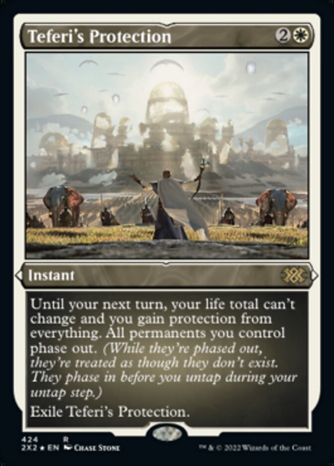 Teferi's Protection (Foil Etched) [Double Masters 2022] - Destination Retro