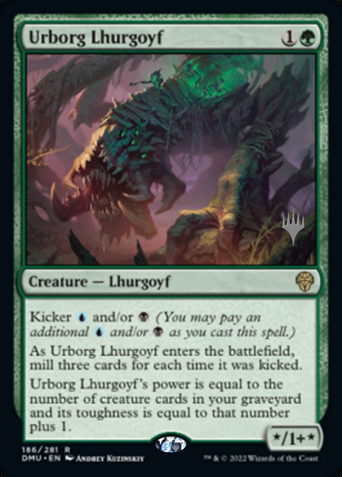 Urborg Lhurgoyf (Promo Pack) [Dominaria United Promos] - Destination Retro