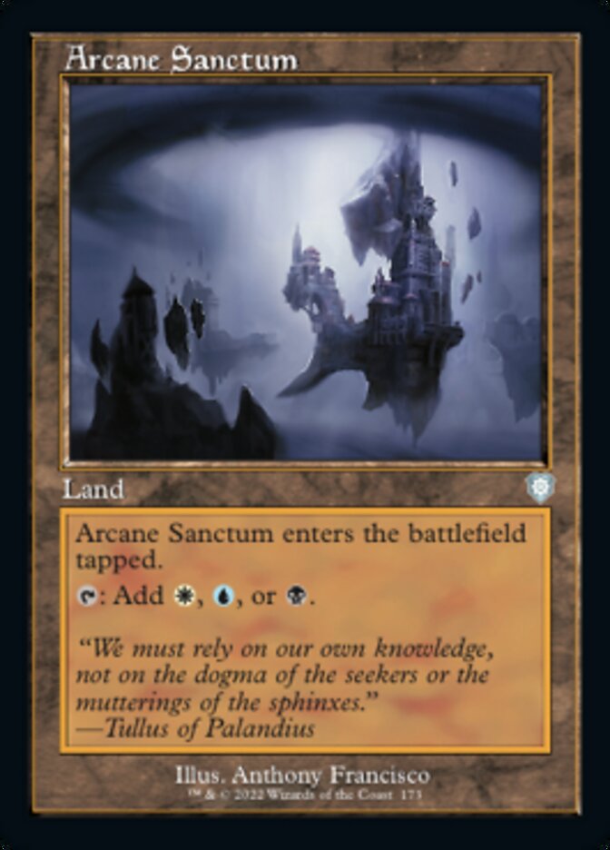Arcane Sanctum (Retro) [The Brothers' War Commander] - Destination Retro