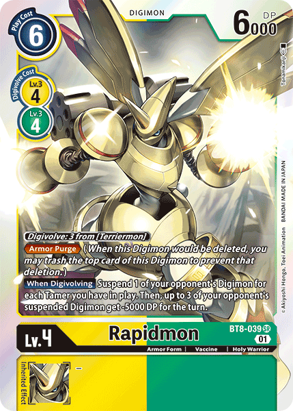 Rapidmon [BT8-039] [New Awakening] - Destination Retro