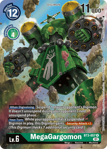 MegaGargomon [BT3-057] (1-Year Anniversary Box Topper) [Promotional Cards] - Destination Retro