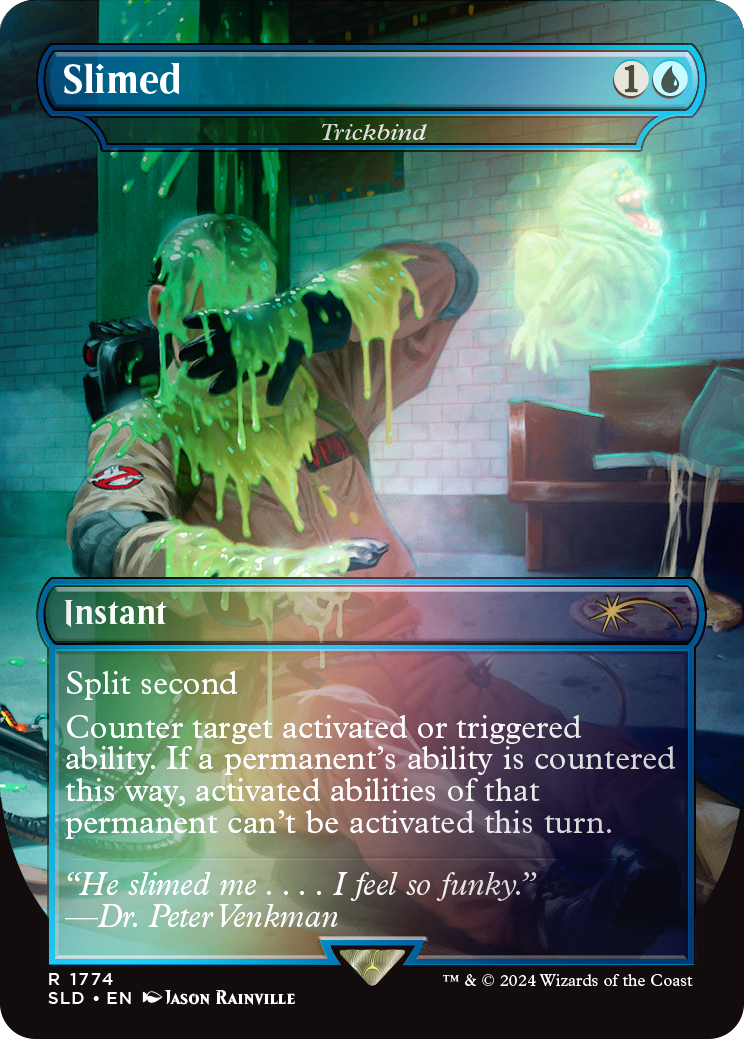 Slimed - Trickbind (Rainbow Foil) [Secret Lair Drop Series] - Destination Retro