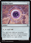 Orzhov Signet [Aetherdrift Commander] - Destination Retro
