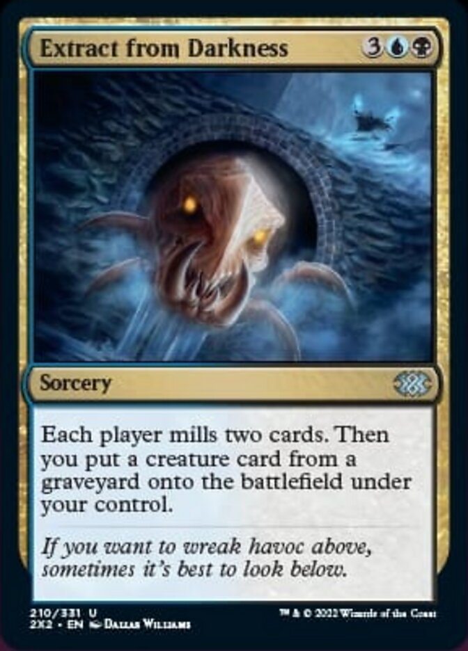 Extract from Darkness [Double Masters 2022] - Destination Retro